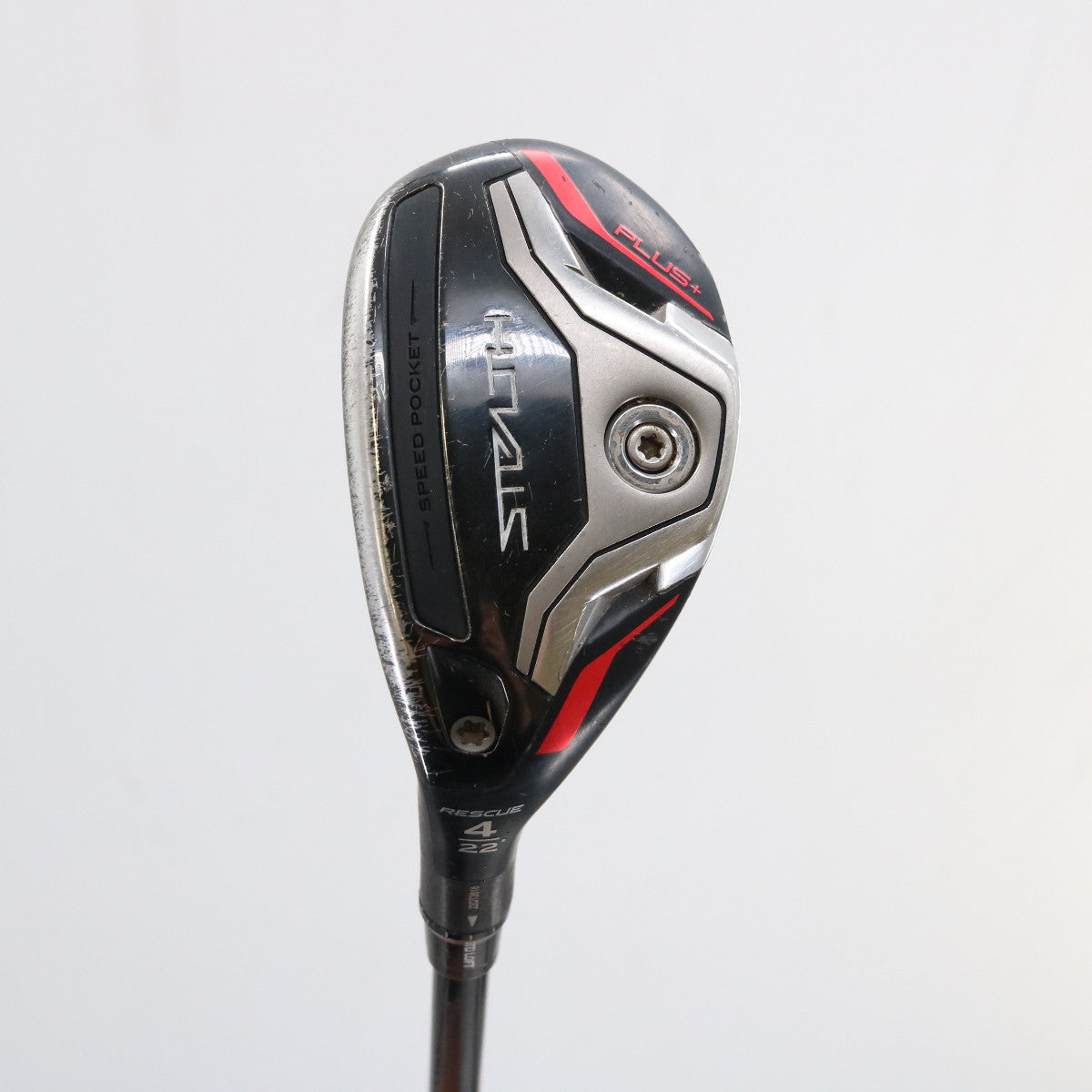 TaylorMade Stealth Plus Rescue 4 Hybrid 22 Deg Graphite Stiff Left-Hand P-152502