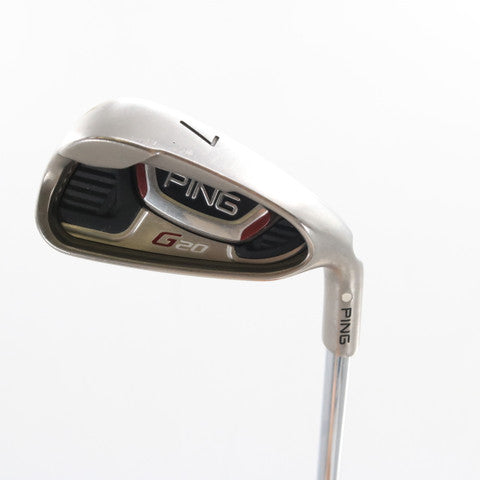 Ping G20 Iron Set 5-W,U White Dot Steel CFS Shaft S Stiff Flex RH P-152860