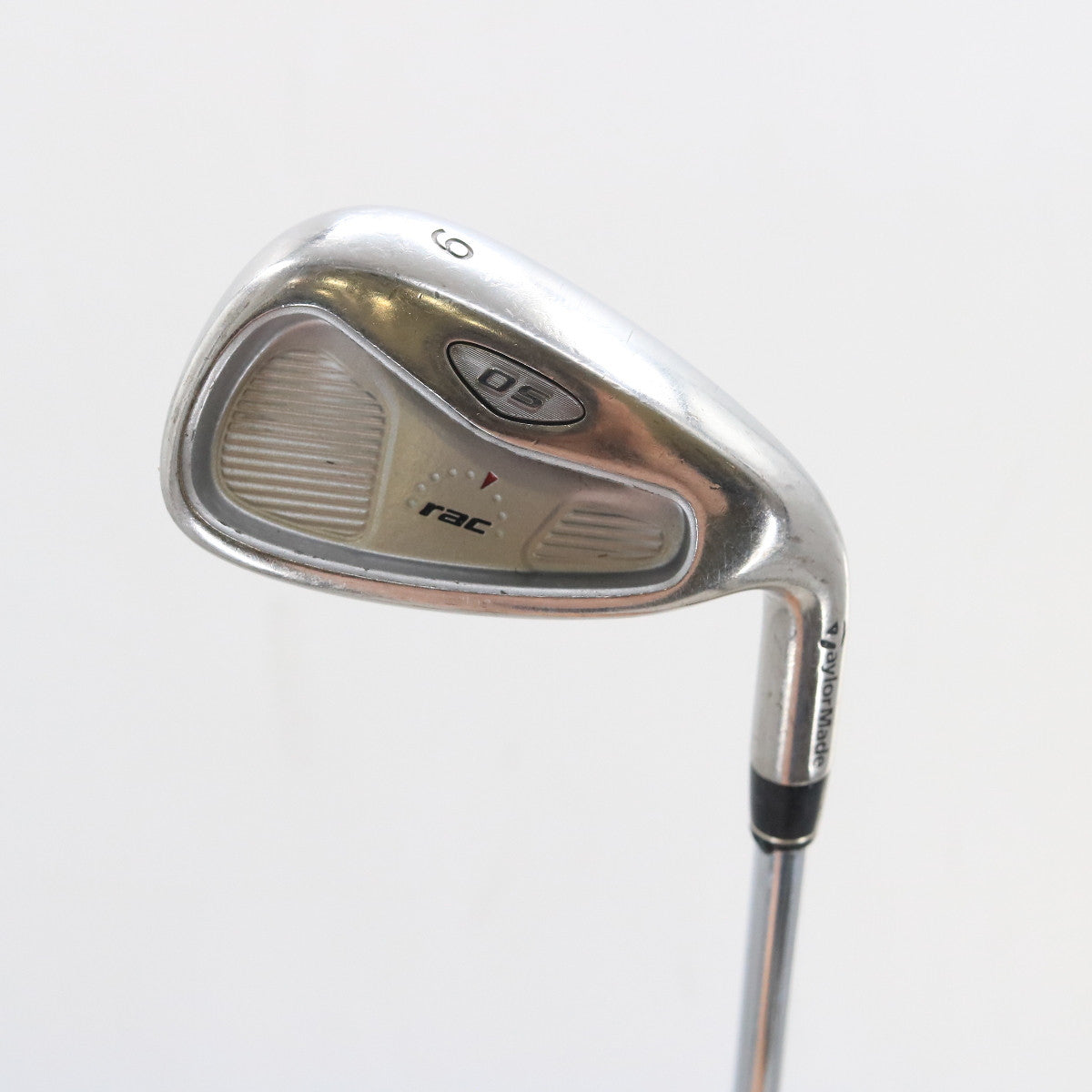 TaylorMade RAC OS Individual 9 Iron Steel Shaft S Stiff Flex RH P-153697