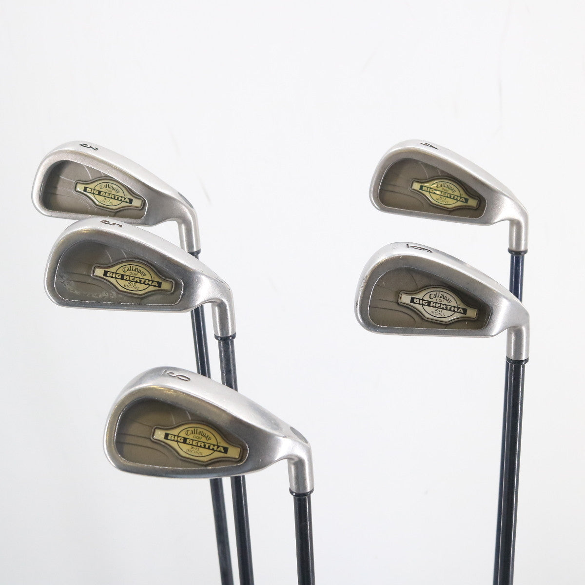 Callaway Big Bertha X-12 Iron Set 3-6,9 Graphite Shaft Regular Flex RH P-153701