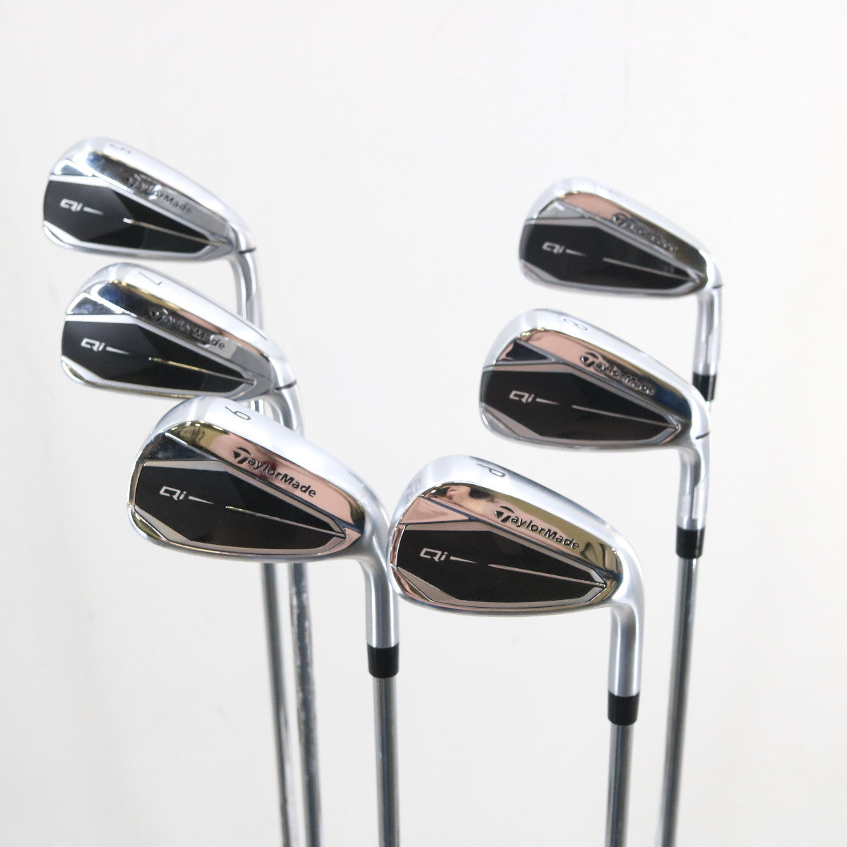 TaylorMade Qi Iron Set 5-P Steel KBS Max MT R Regular Flex Right-Handed P-156117