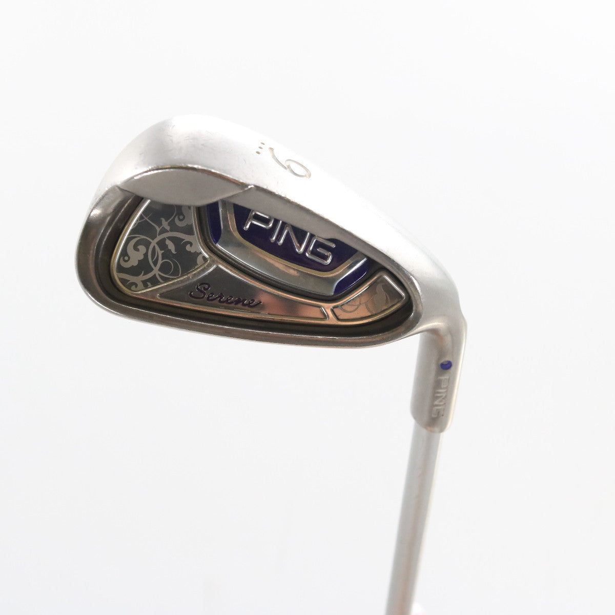Ping Rhapsody Iron Set 7-W,S Purple Dot Graphite Ladies Flex Right-Hand P-156159
