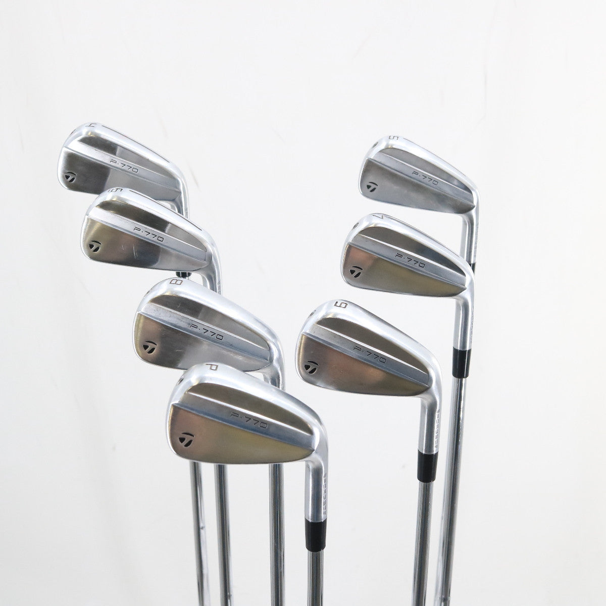 TaylorMade P770 Forged Iron Set 4-P Steel Dynamic Gold Stiff Flex RH P-156166