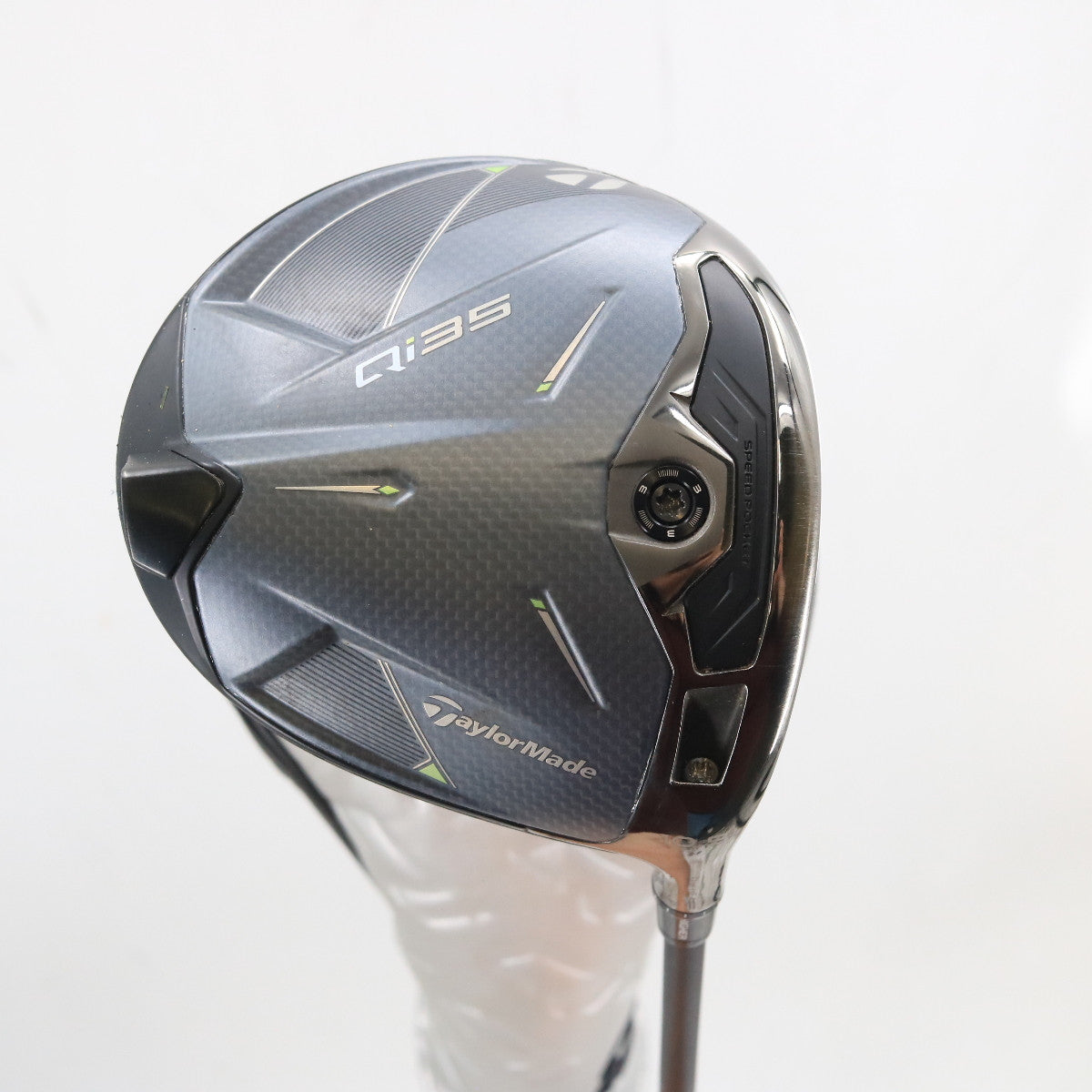 Taylormade Qi35 Matte Chromium Driver 10.5 Deg Graphite Regular Flex RH P-156809