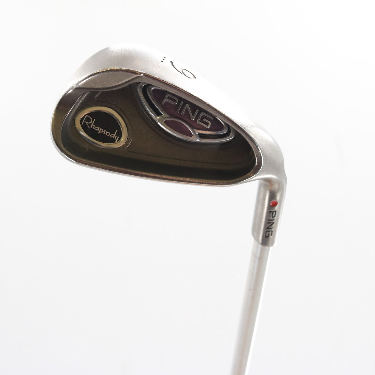 Ping Rhapsody Iron Set 7-W,S Red Dot Graphite L Ladies Flex RH +0.50" P-157391