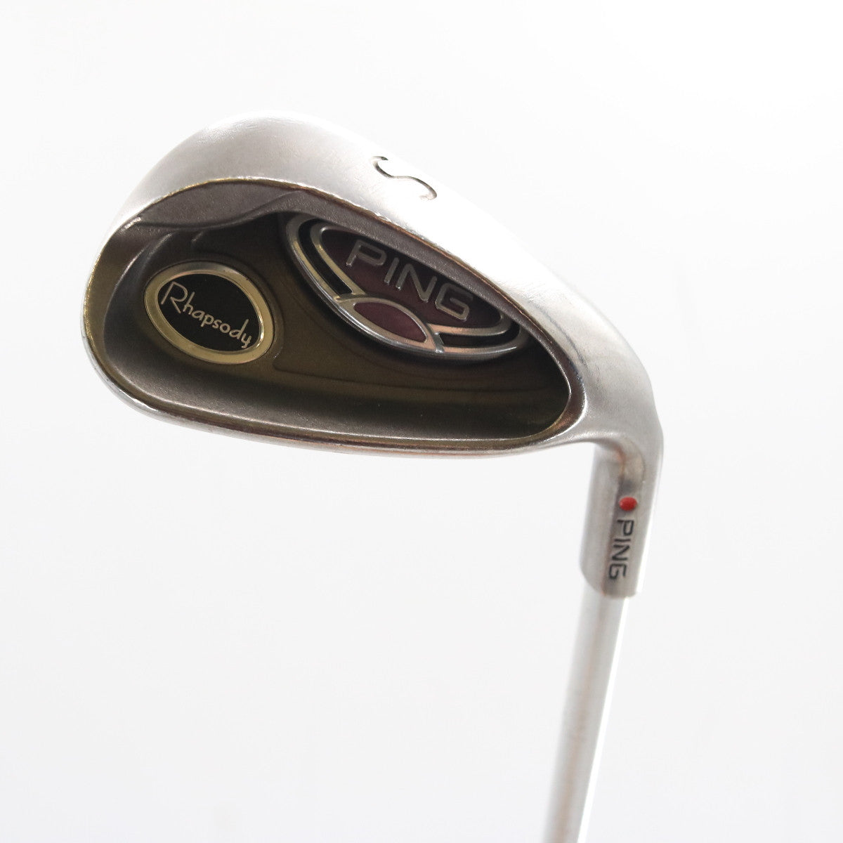 Ping Rhapsody Iron Set 7-W,S Red Dot Graphite L Ladies Flex RH +0.50" P-157391