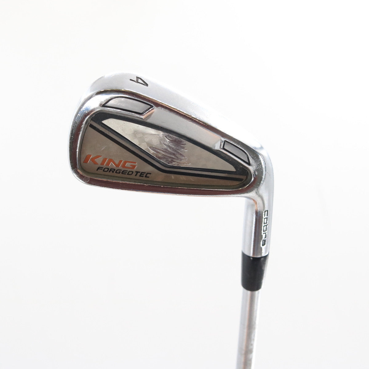 Cobra King Forged Tec Iron Set 4-P,G Steel KBS Stiff Flex Right-Handed P-157396