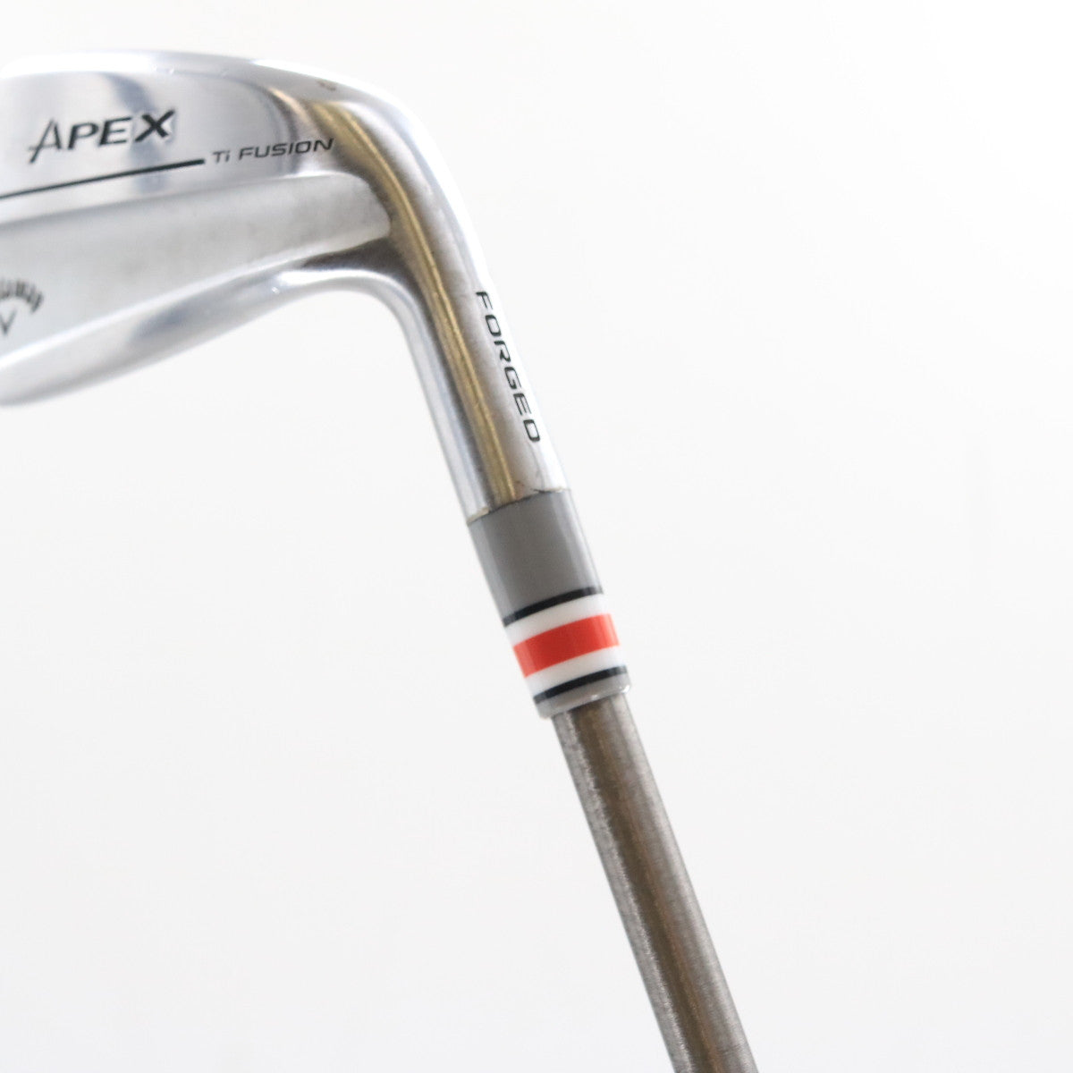 Callaway Apex Ti Fusion Plated Iron Set 5-P,A Graphite Senior Flex RH P-157449