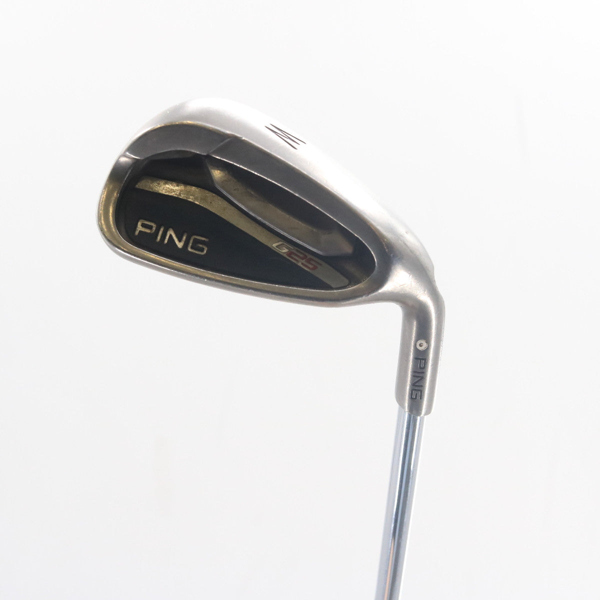 Ping G25 W Pitching Wedge White Dot Steel CFS S Stiff Flex Right-Handed P-158091