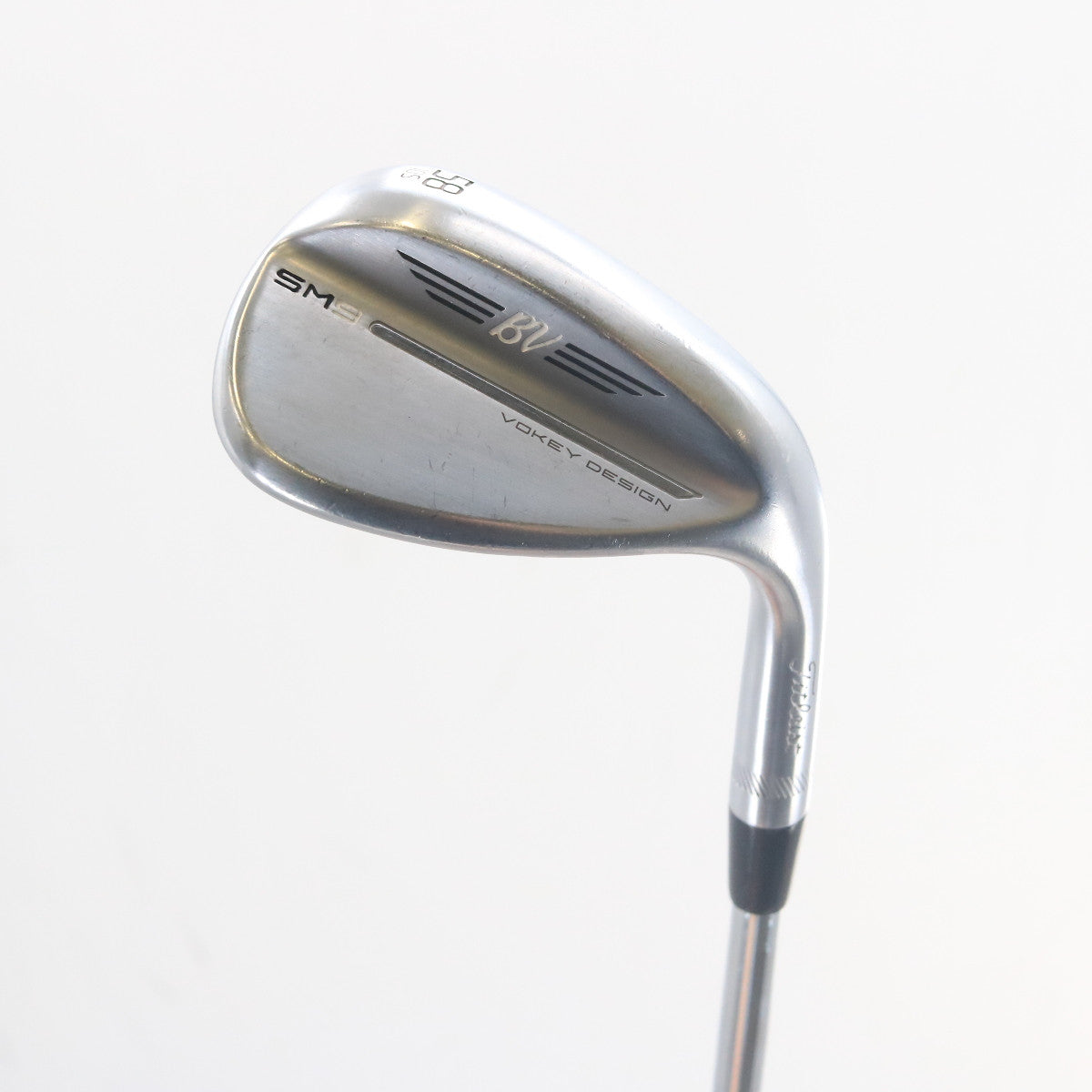 Titleist Vokey SM9 Tour Chrome L LW Lob Wedge 58 Deg 58.10S Steel RH P-158211