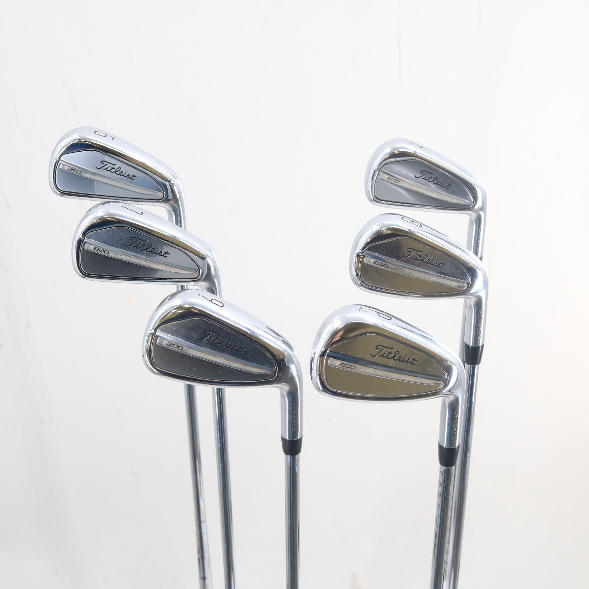 Titleist T200 Iron Set 5-P43 Steel Shaft AMT Regular Flex Right-Handed P-158467