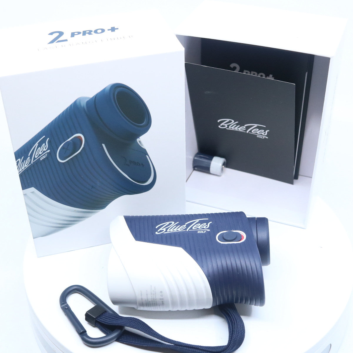 Blue Tees 2 Pro + Laser Golf Rangefinder w/Slope Non-Magnet RNG-G-1489