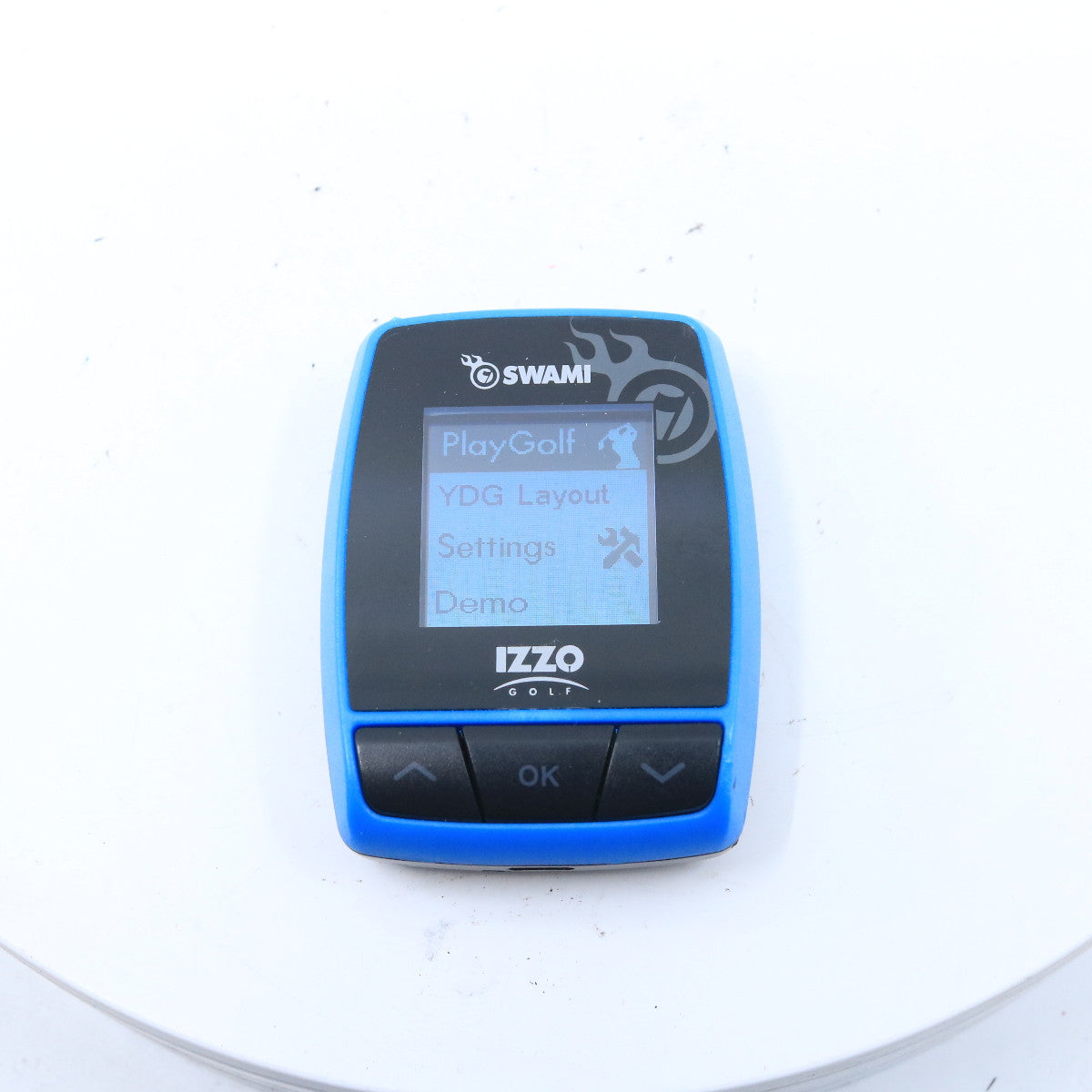 Izzo Swami Kiss Golf GPS w/ Charge Cable Blue RNG-G-1523