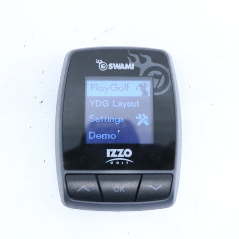 Izzo Swami Kiss Golf GPS w/ Charge Cable Black RNG-G-1524