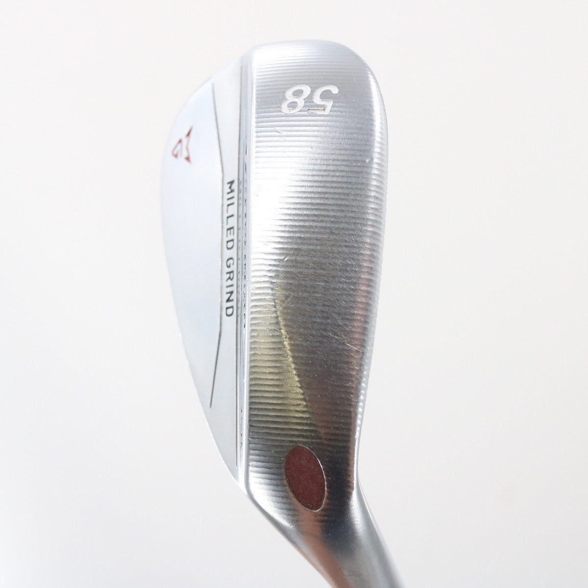 TaylorMade Milled Grind Satin Chrome Lob Wedge 58 Deg 58.11 Steel RH S-140827