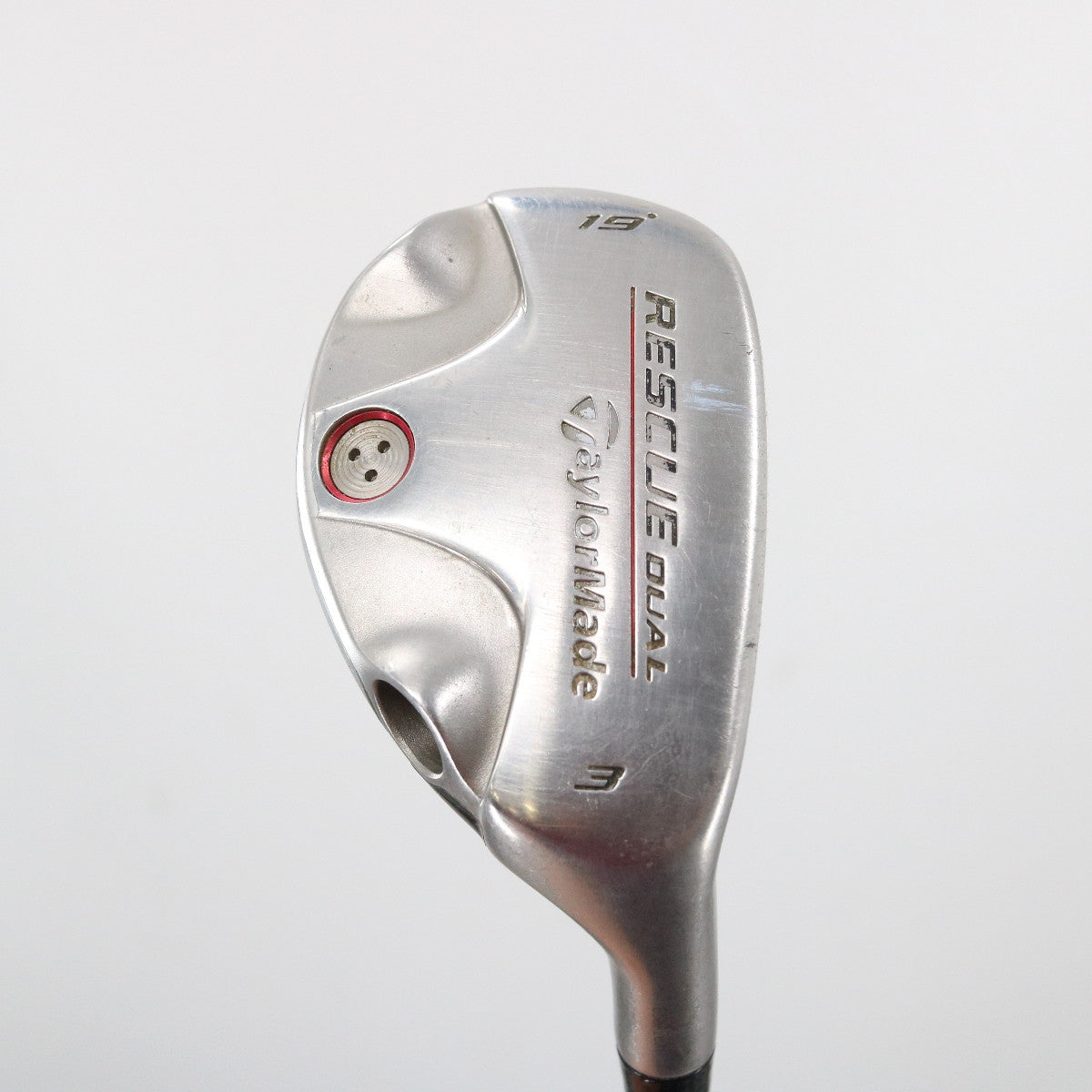 TaylorMade Rescue Dual 3 Hybrid 19 Degrees Graphite S Stiff Right-Hand S-147205