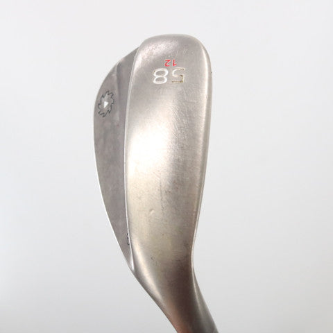 Titleist Vokey SM6 Steel Gray Lob Wedge 58 Deg 58.10 S-Grind Steel RH S-163394