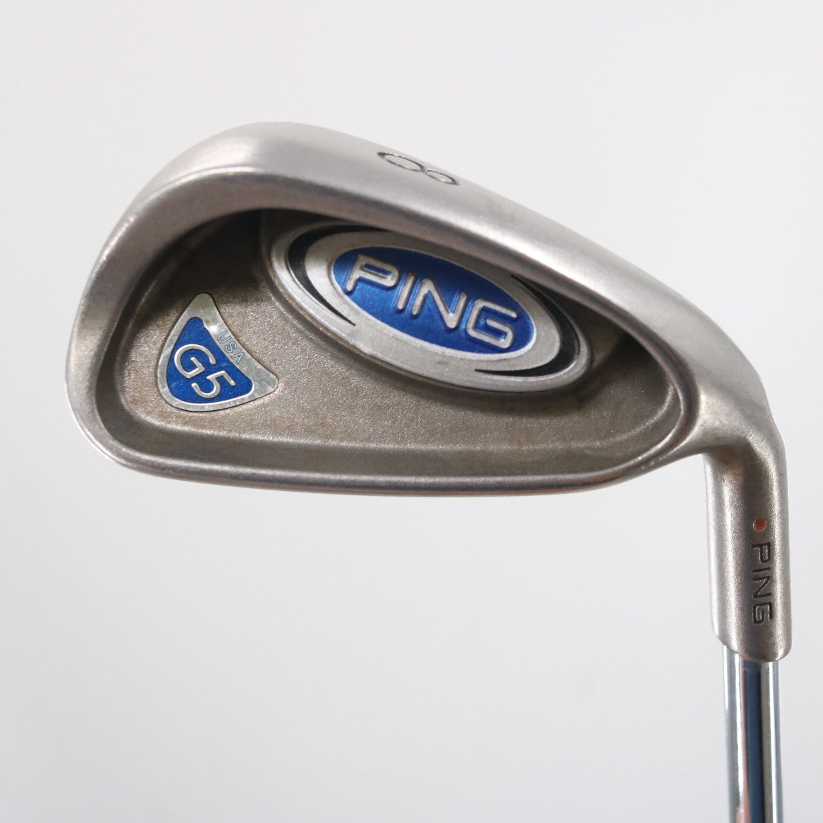 Ping G5 Individual 8 Iron Brown Dot Steel R Regular Right-Hand -1.00" S-150468