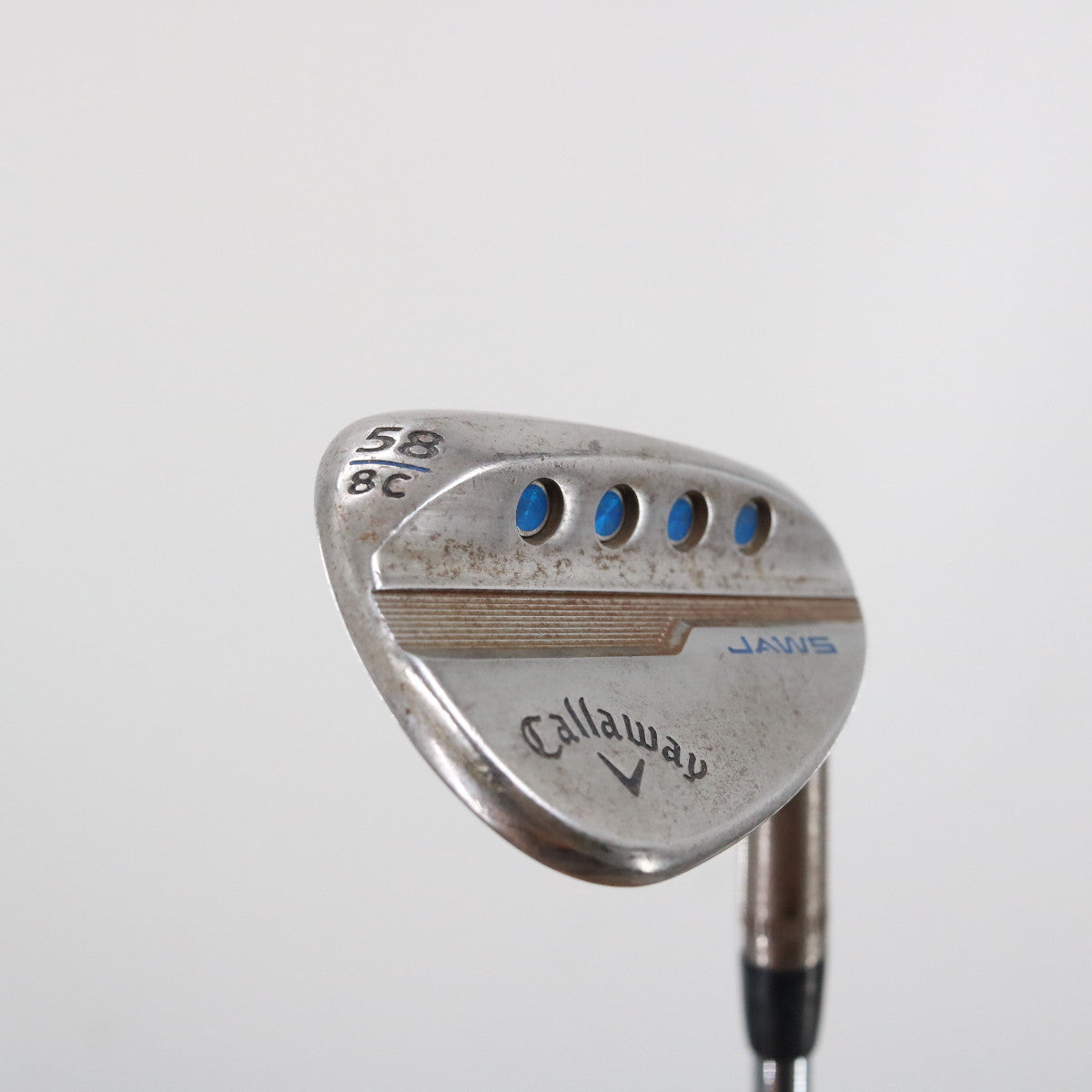 Callaway Jaws MD5 Platinum Chrome Wedge 58 Deg 58.08C Steel X-Stiff RH S-150494