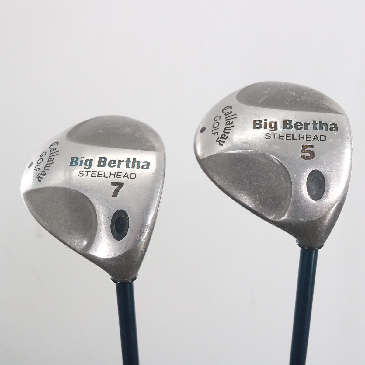 Callaway Big Bertha Steelhead Women's 5 & 7 Wood Set Graphite Ladies RH S-151048