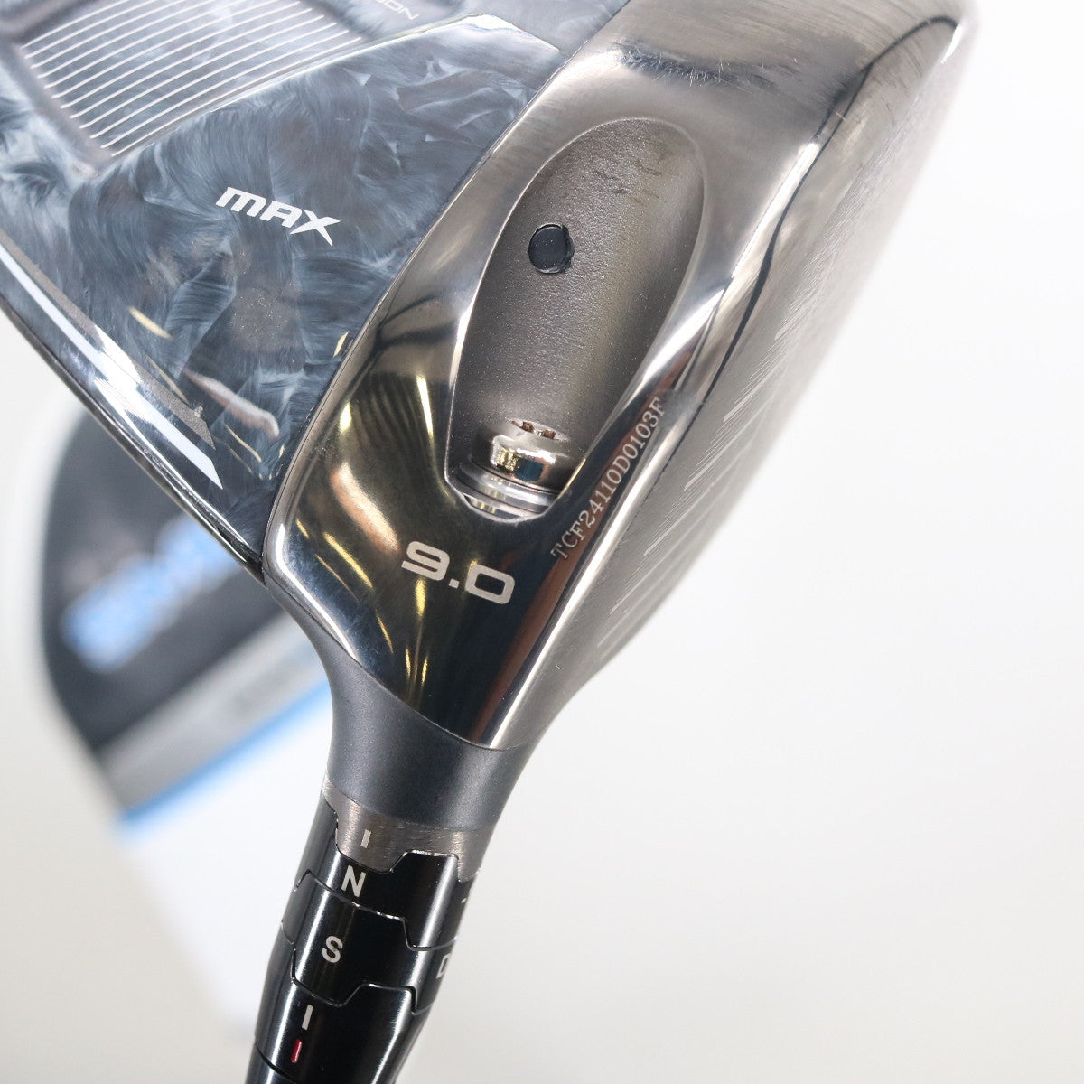 Tour Issue Callaway Paradym Ai Smoke Max Driver 9.0 Deg HZRDUS Stiff RH S-151506