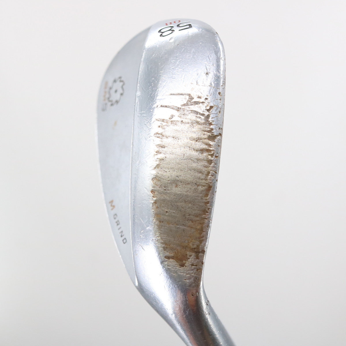 Titleist Vokey SM5 Tour Chrome Lob Wedge 58 Deg 58.08 M-Grind Steel RH S-151970