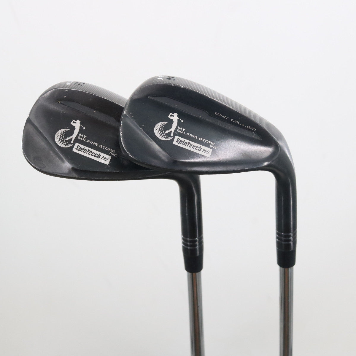 Spin Touch Pro CNC Milled Wedge Set 56.12 & 60.10 Deg Steel Stiff RH S-152153