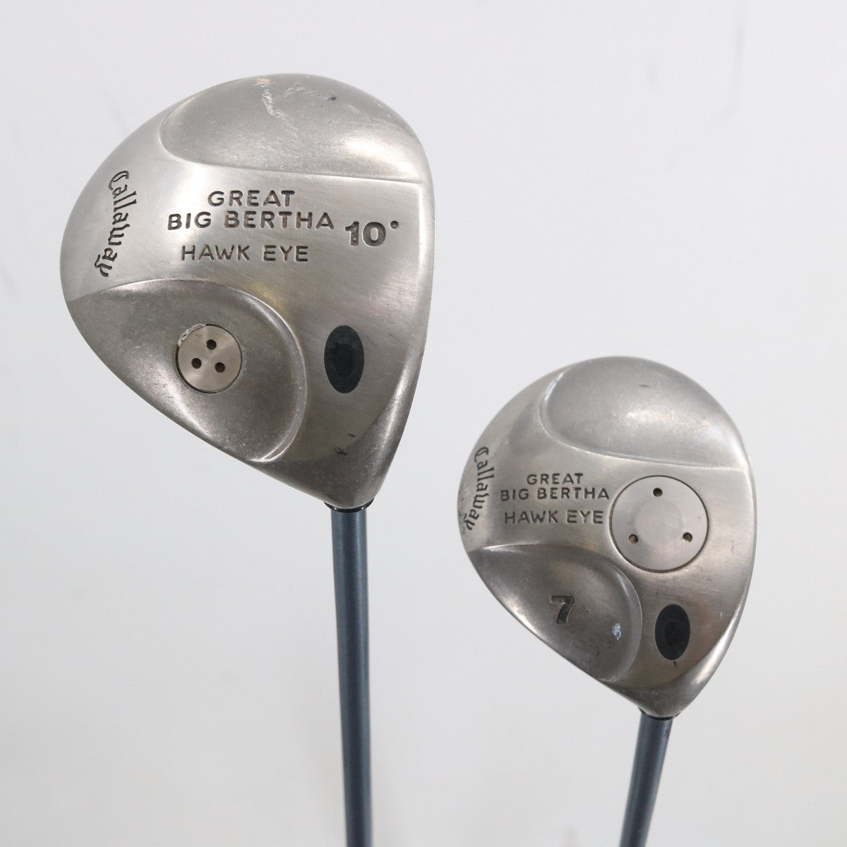 Callaway Great Big Bertha Hawk Eye 1 & 7 Wood Set Graphite R Regular RH S-152635