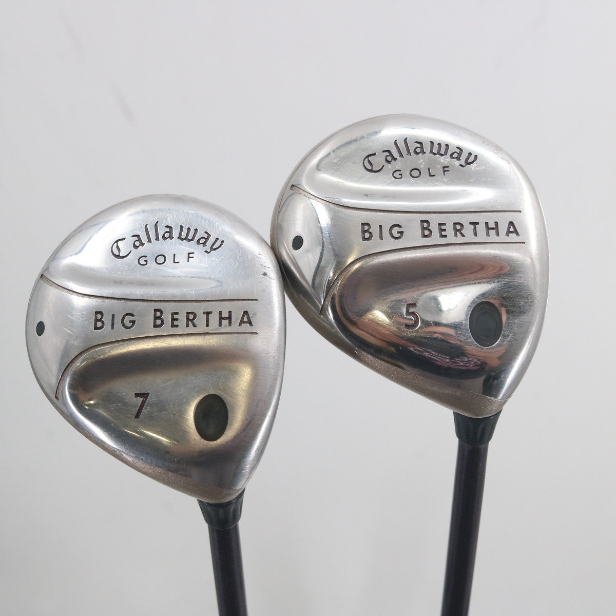 Callaway Women's Big Bertha 5 & 7 Wood Set Graphite Gems 55w Ladies RH S-152649
