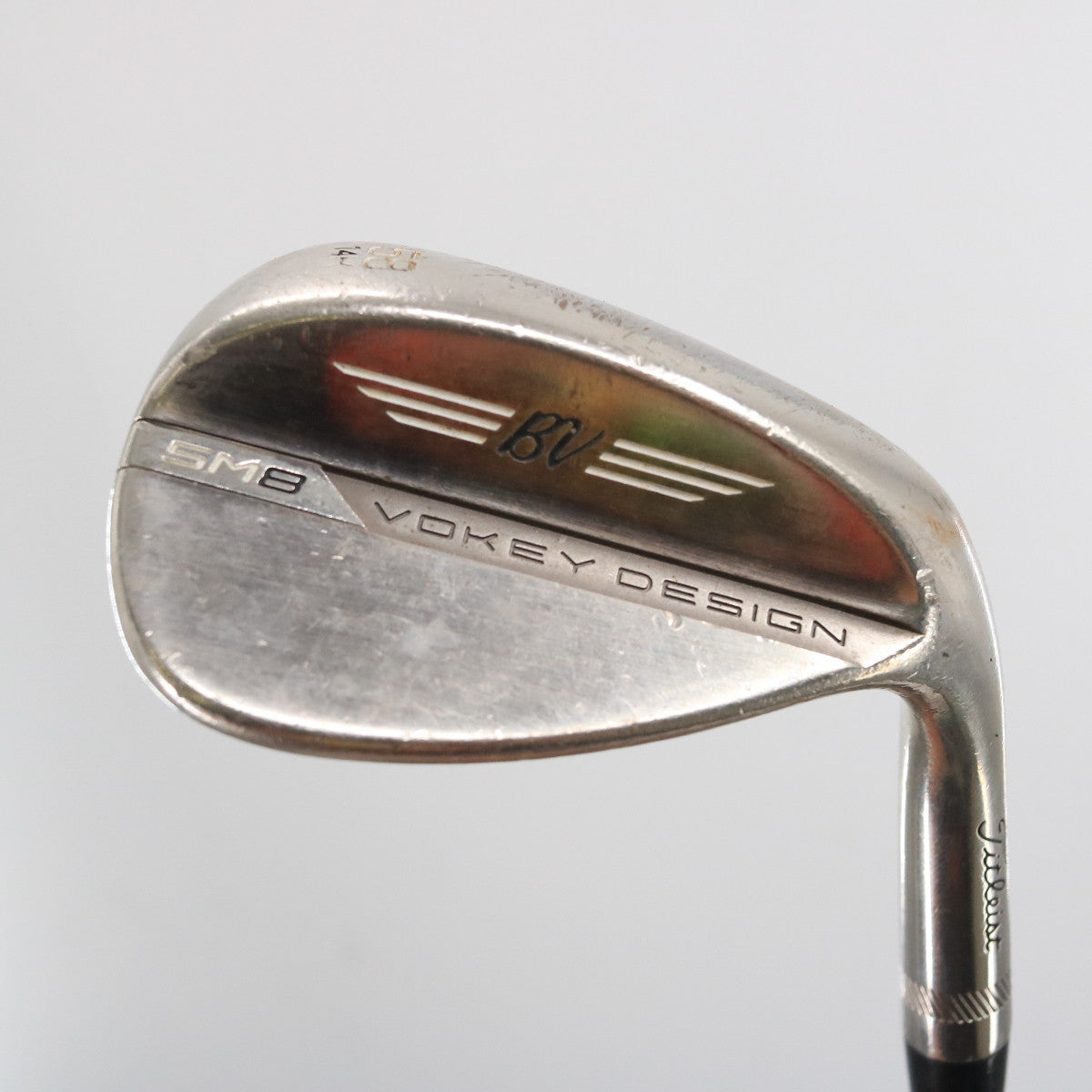 Titleist Vokey SM8 Brushed Steel Lob Wedge 58 Degrees 58.14K Steel RH S-152941