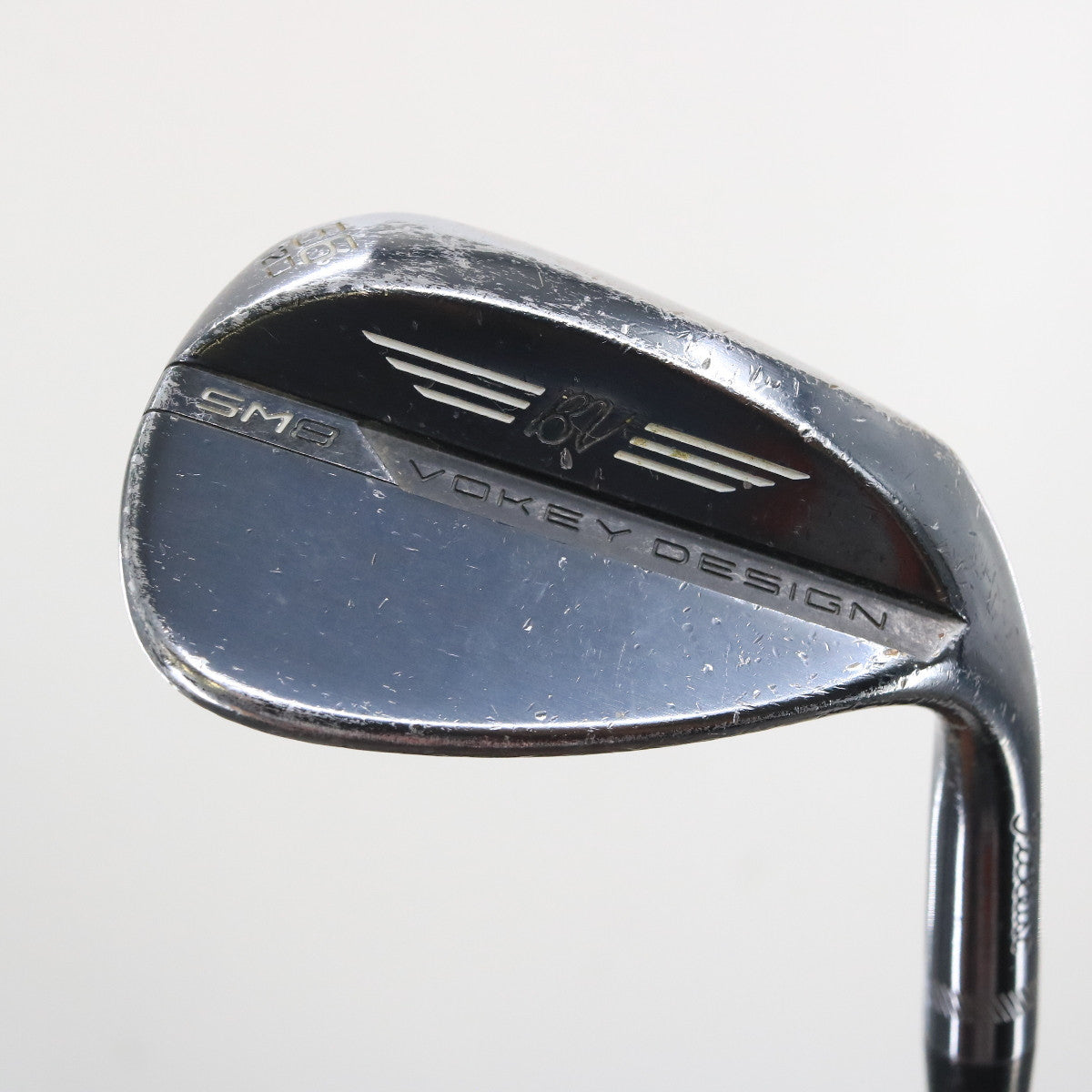 Titleist Vokey SM8 Jet Black Sand Wedge 56 Deg 56.12 D-Grind Steel RH S-153108