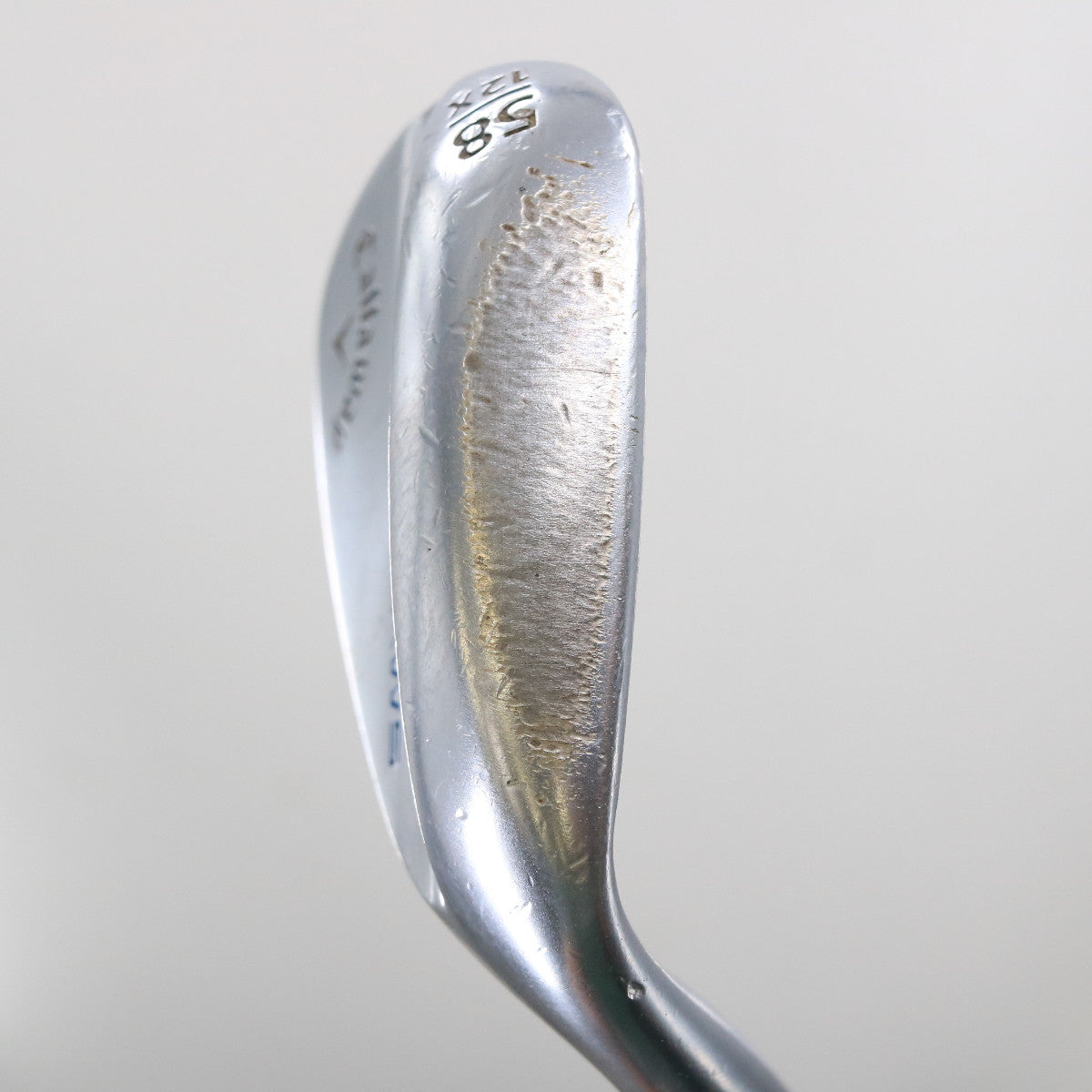 Callaway Jaws MD5 Platinum Chrome Lob Wedge 58 Deg 58.12X Steel Stiff RH S-153199