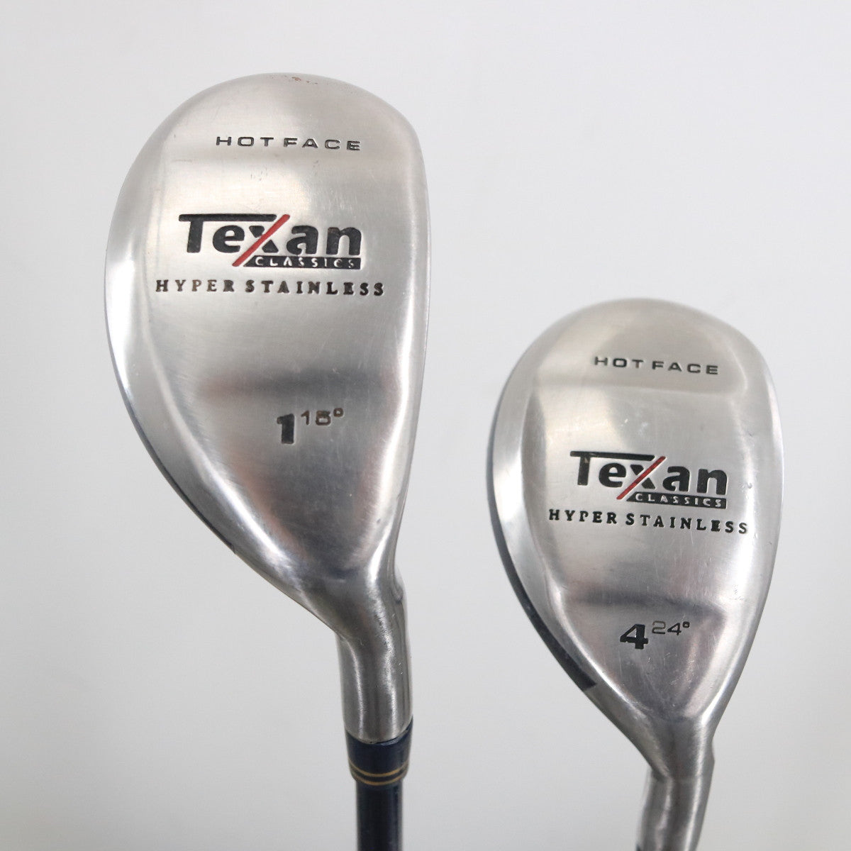 Texan Classic Hot Face 1 & 4 Hybrid Set 15 & 24 Deg Graphite Regular S-153237