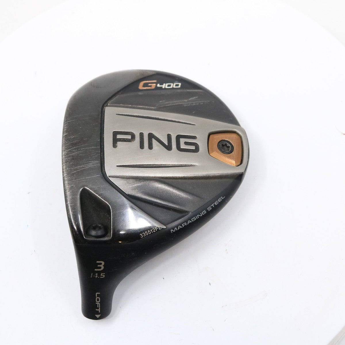 Ping G400 3 Wood 14.5 Deg Left Handed CLUBHEAD HEAD ONLY S-153255