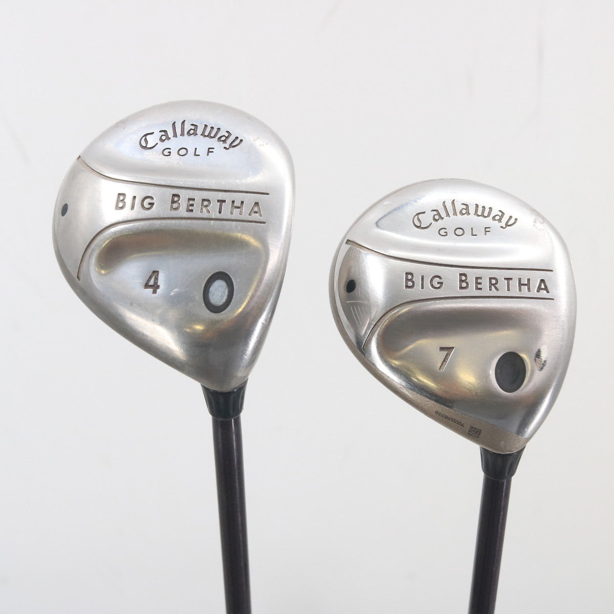 Callaway Big Bertha Women's 4 & 7 Wood Set Graphite Gems Ladies RH S-154224