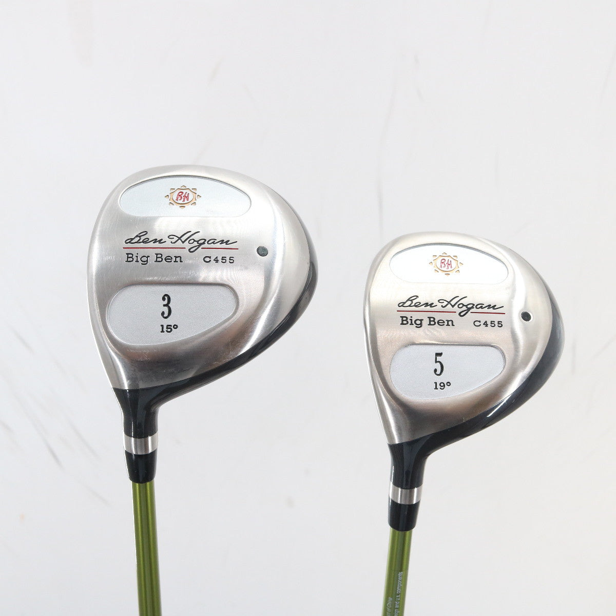 Ben Hogan Big Ben C455 3 & 5 Wood Set Graphite Aldila Regular Left-Hand S-154363