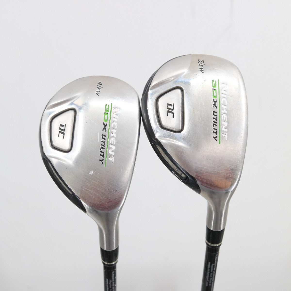 Nickent 3DX Utility DC 3FW & 4FW Hybrid Set SR2 Graphite S Stiff RH S-154371