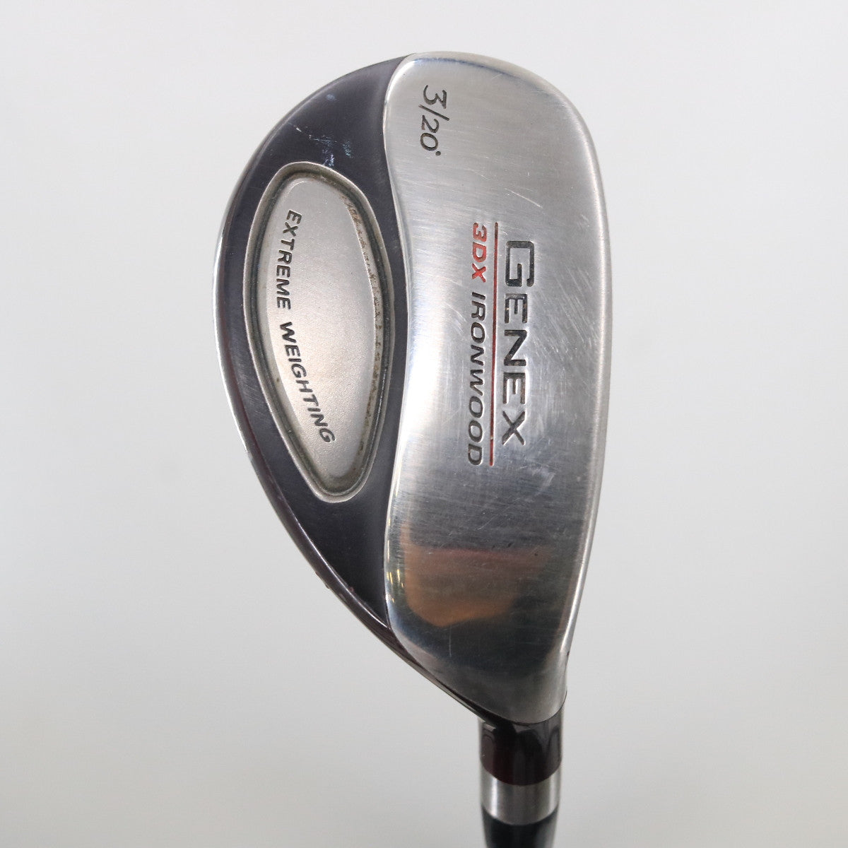 Nickent Genex 3DX Ironwood 3 Hybrid 20 Degrees Graphite Regular R RH S-154468