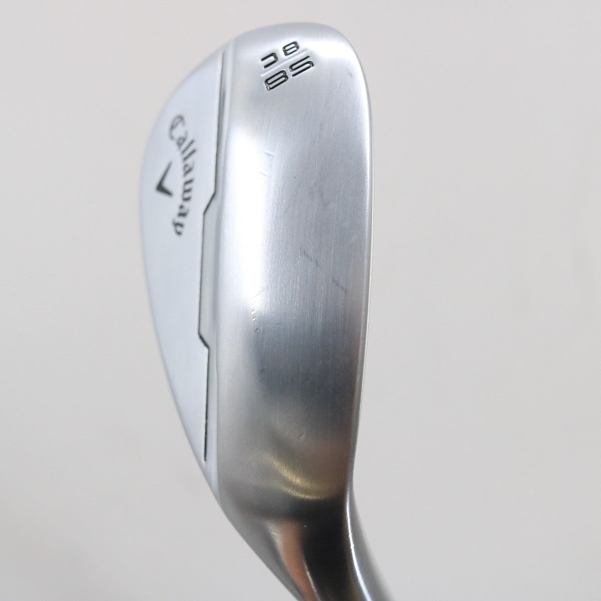 Callaway Opus Brushed Chrome Lob Wedge 58 Deg 58.08 C-Grind Steel RH S-154593