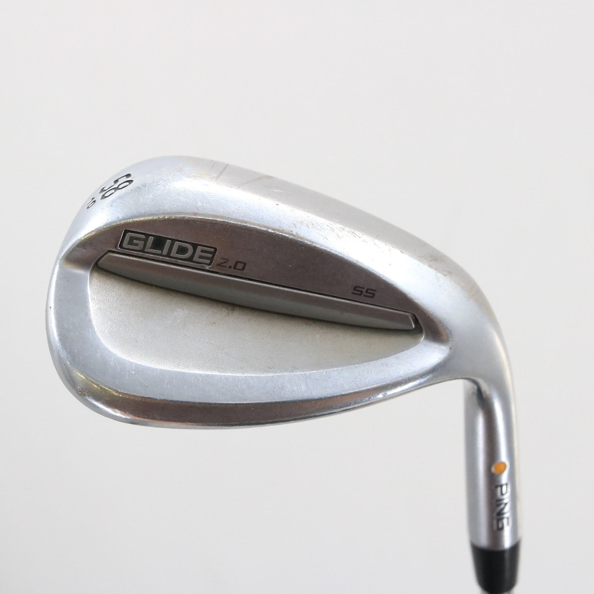 Ping Glide 2.0 Lob Wedge SS 58 Deg 58.10 SS Yellow Dot Steel RH +0.50" S-154726