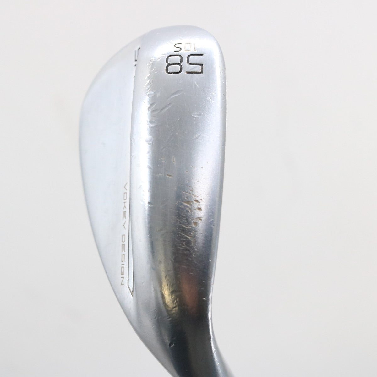 Titleist Vokey SM9 Tour Chrome Lob Wedge 58 Deg 58.10 S-Grind Steel RH S-156070