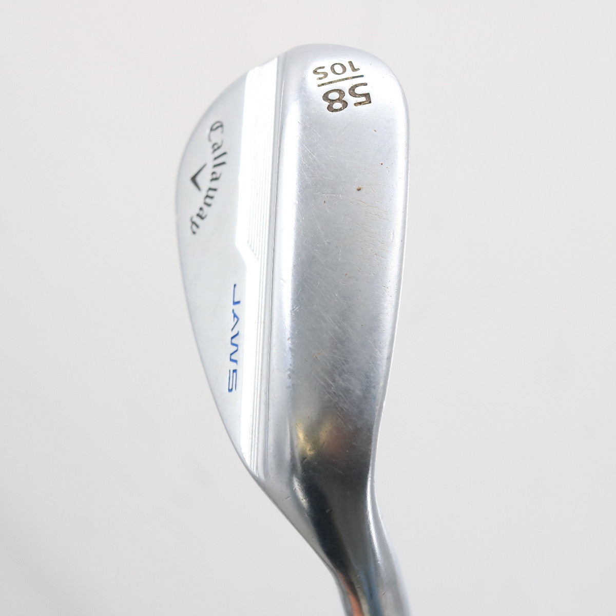 Callaway Jaws MD5 Platinum Chrome Lob Wedge 58 Deg 58.10S Steel RH -1.25" S-157101