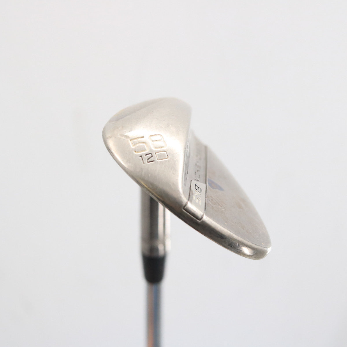 Titleist Vokey SM8 Brushed Steel Lob Wedge 58 Deg 58.12 D-Grind Steel RH S-157109