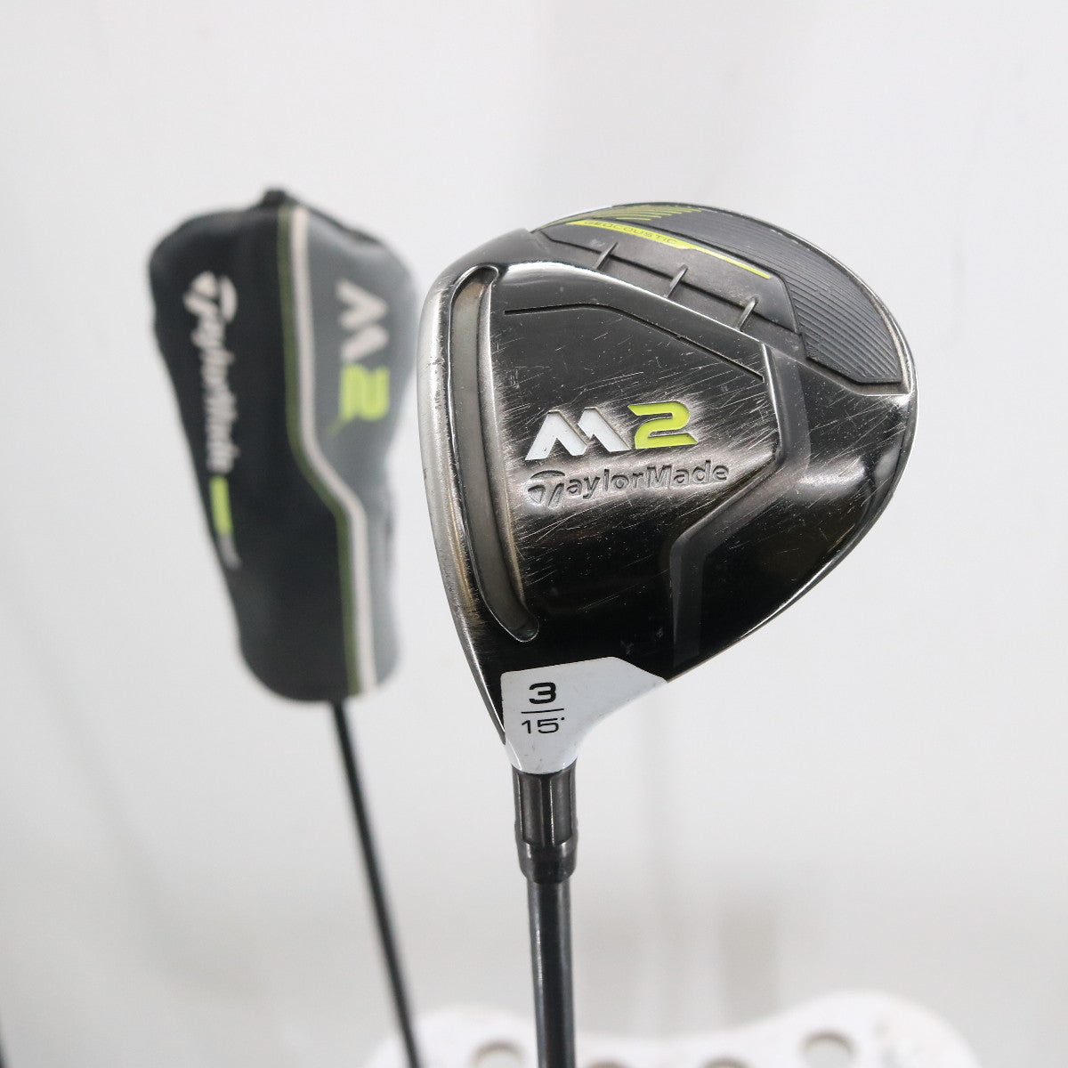 TaylorMade M2 Fairway 3 Wood 15 Deg Graphite REAX 55 Regular Left-Hand S-157124