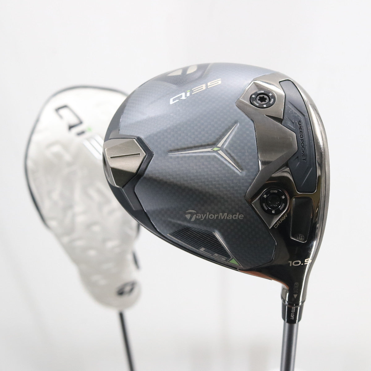 Taylormade Qi35 LS Matte Chromium Driver 10.5 Deg Graphite R Regular RH S-157279