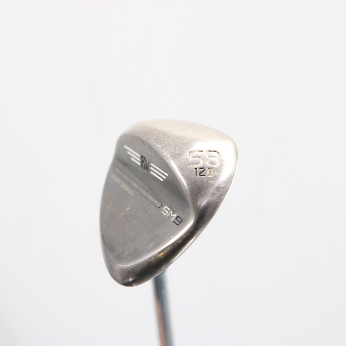 Titleist Vokey SM9 Brushed Steel Lob Wedge 58 Deg 58.12D Steel Left-Hand S-157554