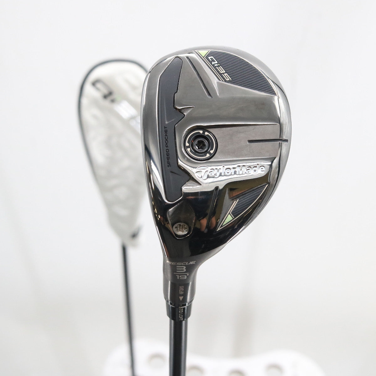 TaylorMade Qi35 Rescue 3 Hybrid 19 Deg Graphite Ventus Stiff Left-Hand S-157711