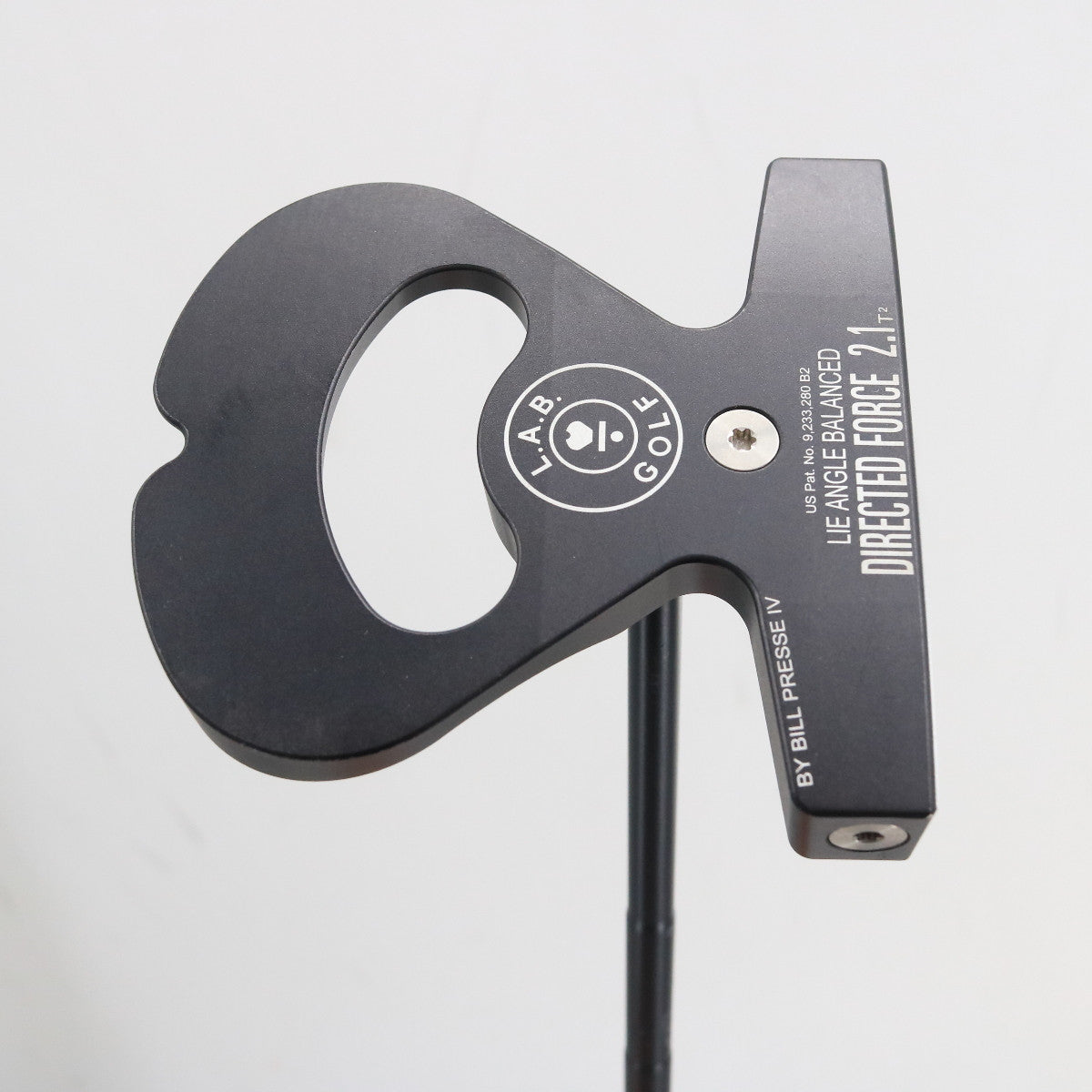 L.A.B. Golf DF 2.1 Mallet Putter Black Steel 34 Inches 34" Right-Handed S-158724
