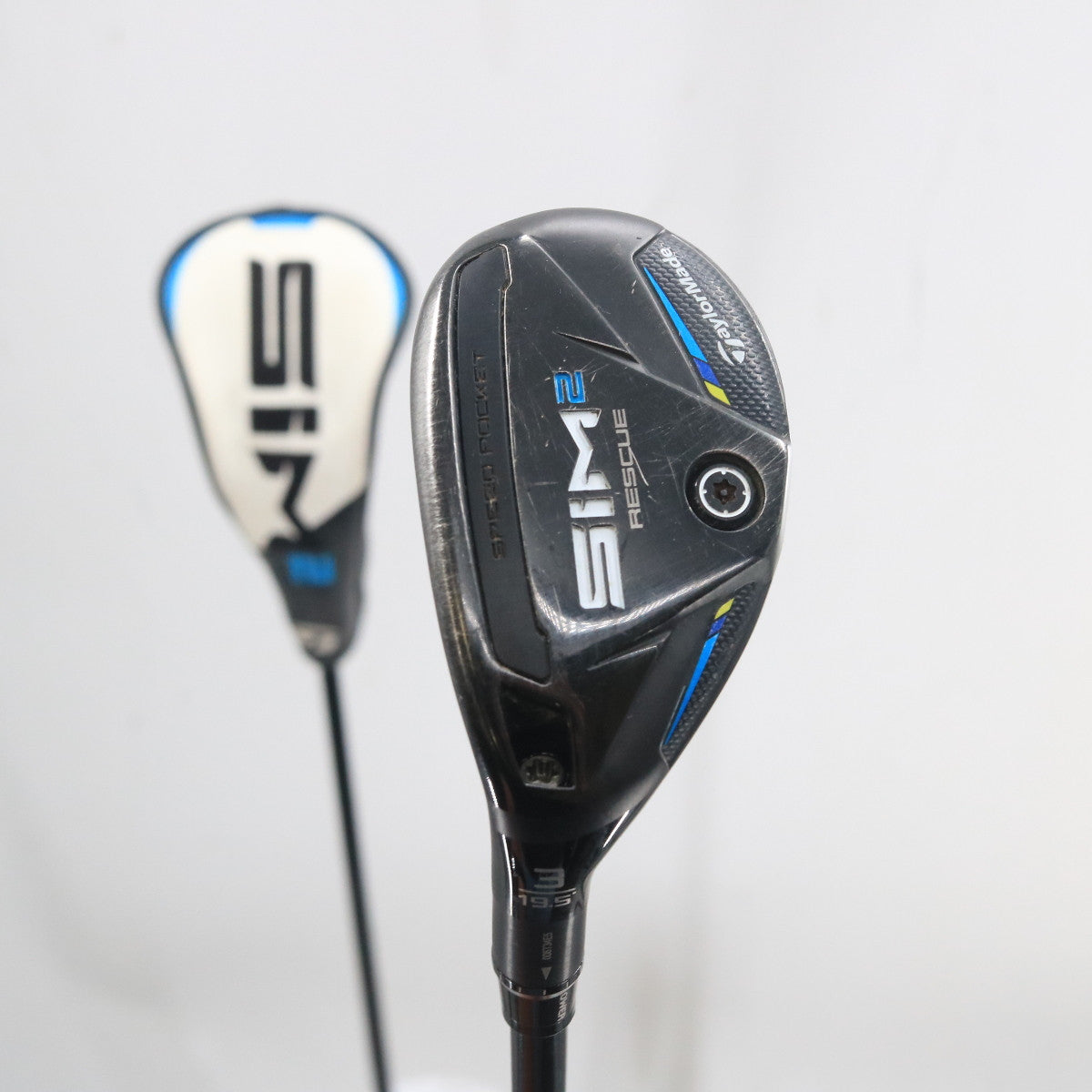 TaylorMade SIM2 Rescue 3 Hybrid 19.5 Degrees Graphite Stiff Left-Handed S-158882