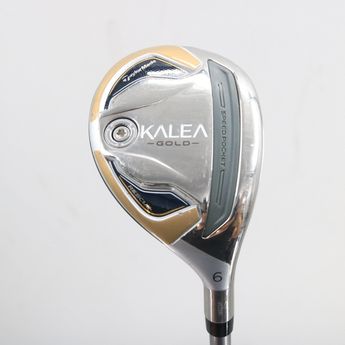 Taylormade Kalea Gold Women's 6 Hybrid 31 Degrees Graphite L Ladies RH S-158939